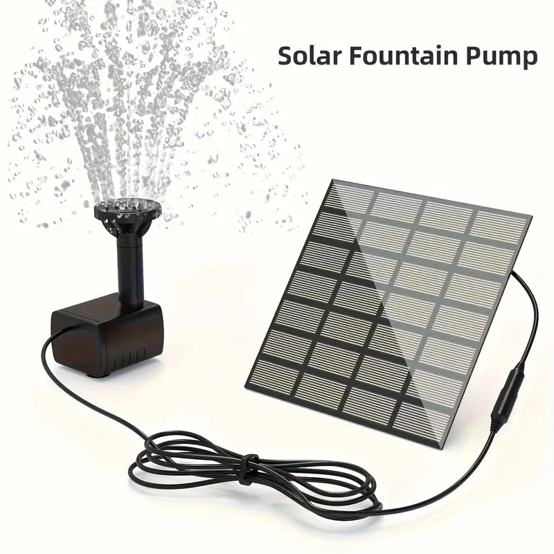 solar birdbath fountain pump mini outdoor garden pump with usb charging no batteries required ideal for patio and lawn decorations birdbath fountain replacement usb